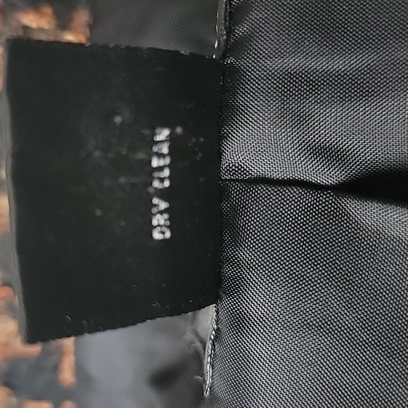 STYLE & CO. Petite Brown Black Tweed Houndstooth 3 Button Lady Jacket Blazer 14P - Picture 8 of 10